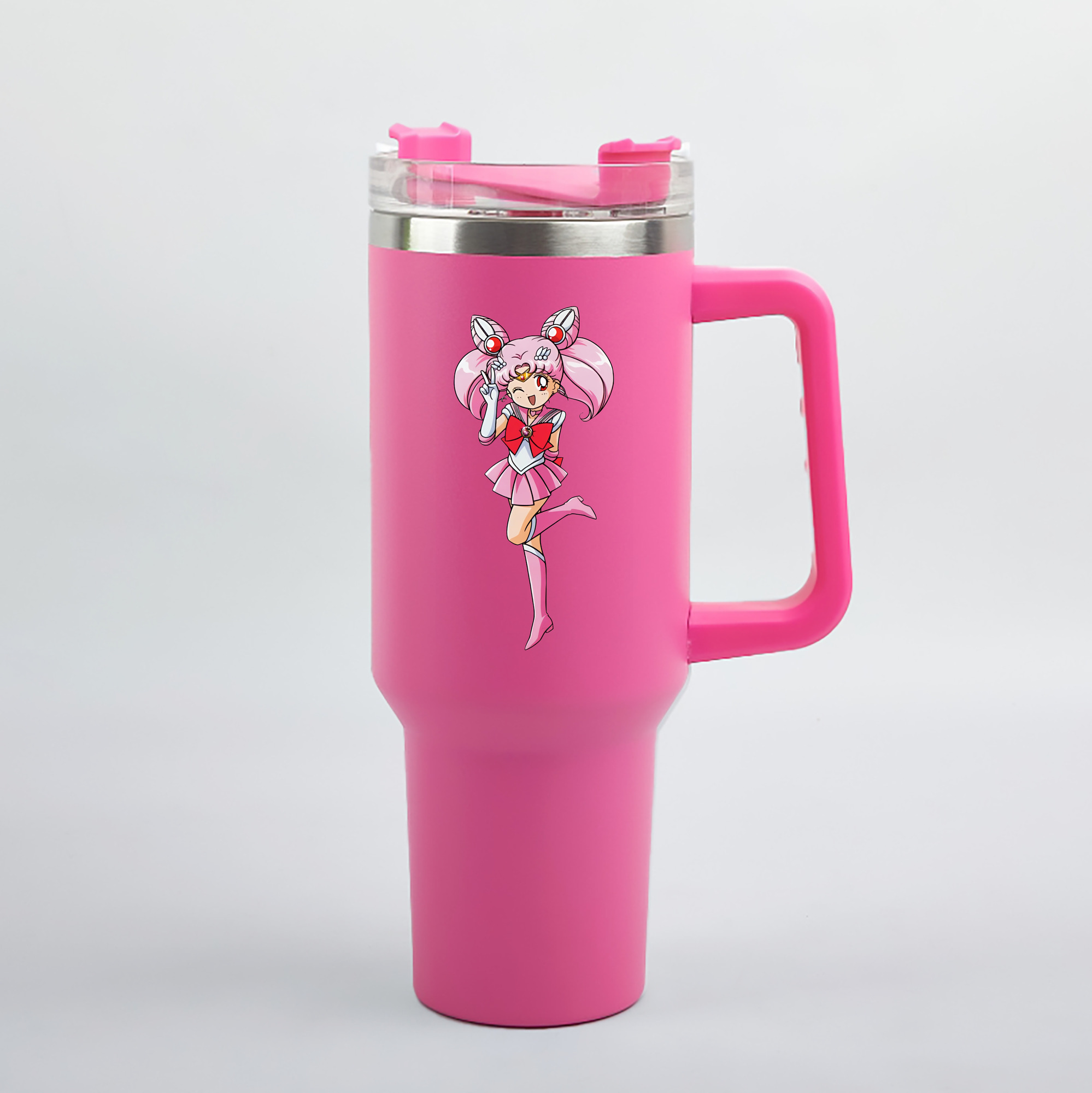 （画像用） 美少女戦士セーラームーン ちびうさ Sailor Moon Chibiusa Tsukino Usagi Small Lady Serenity 1200mL車用タンブラー（カラープリント）